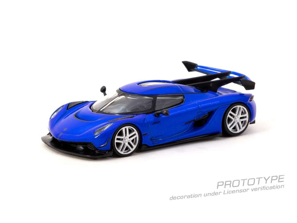 Tarmac Works 1/64 GLOBAL64 Koenigsegg Jesko Attack Blue T64G-TL052-BL