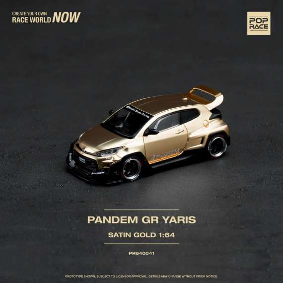 Toyota GR Yaris Pandem Champion Gold Version