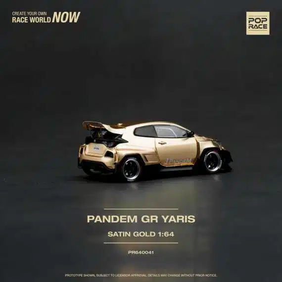 Toyota GR Yaris Pandem Champion Gold Version