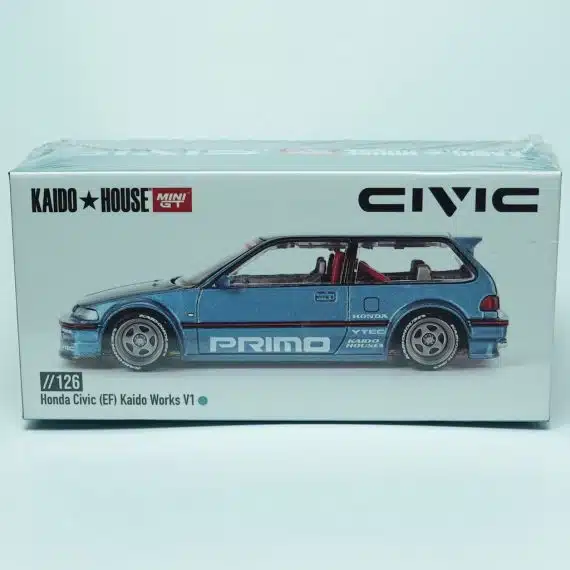 Kaido★House x MINI GT Honda Civic (EF) Kaido Works V1 KHMG126