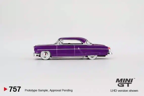 Lincoln Capri Hot Rod 1954 Purple Metallic