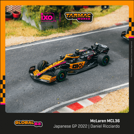 McLaren MCL36 Japanese Grand Prix 2022 Daniel Ricciardo