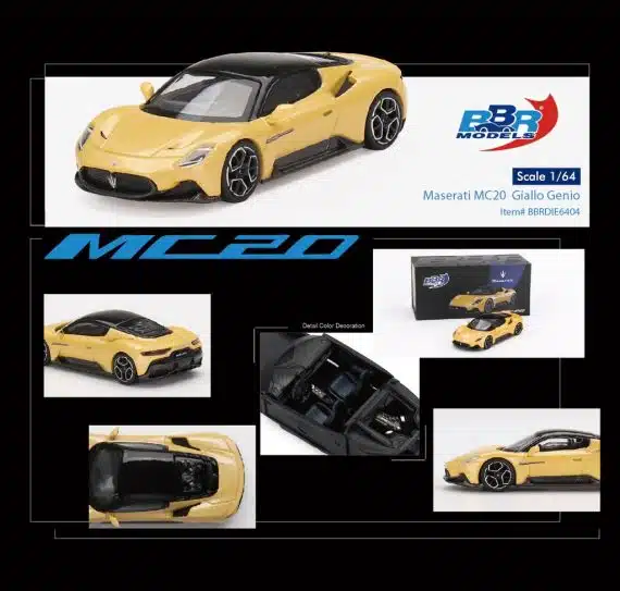 Maserati MC20 Giallo Genio BBRDIE6404