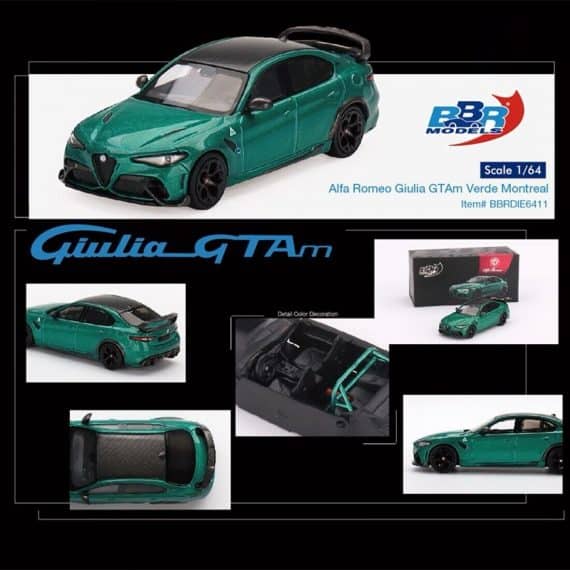 Alfa Romeo Giulia GTAm Verde Montreal BBRDIE6411