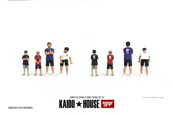 Kaido House 1/64 Figurine: Kaido & Sons V2 KHMG142