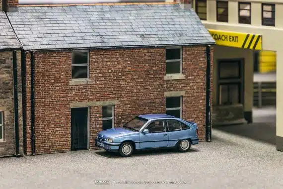 Opel Kadett GSi Blue Metallic