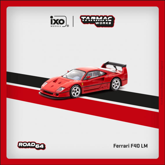 ROAD64 Ferrari F40 LM Red T64R-075-RE