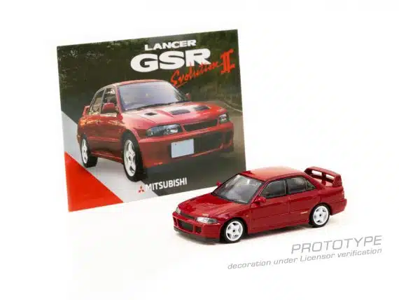 Mitsubishi Lancer GSR Evolution II Red