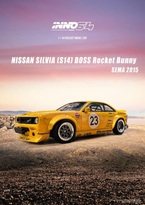 Nissan Silvia (S14) BOSS "Rocket Bunny"