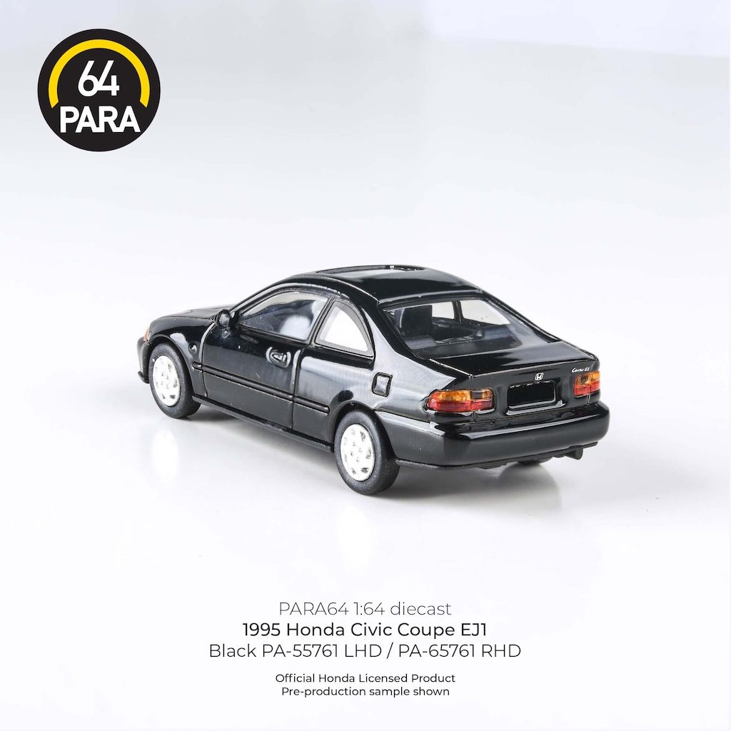 1995 Honda Civic Coupe EJ1 Black PA-55761