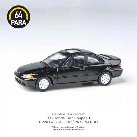 1995 Honda Civic Coupe EJ1 Black PA-55761