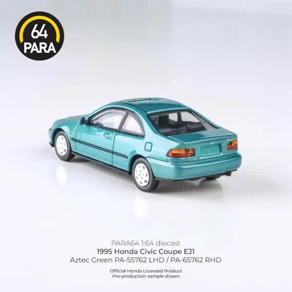 1995 Honda Civic Coupe EJ1 Aztec Green PA-65762