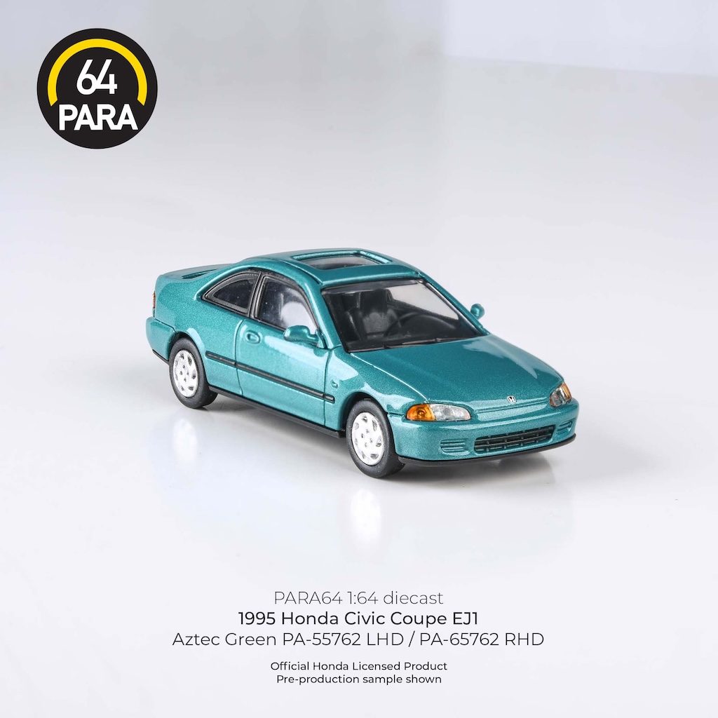 1995 Honda Civic Coupe EJ1 Aztec Green PA-65762