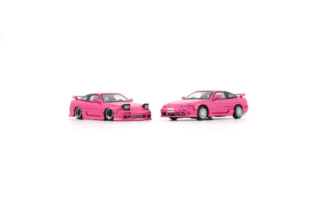 BM Creations 1:64 BMC Nissan 180SX PRS13 Metallic Pink 64B0307