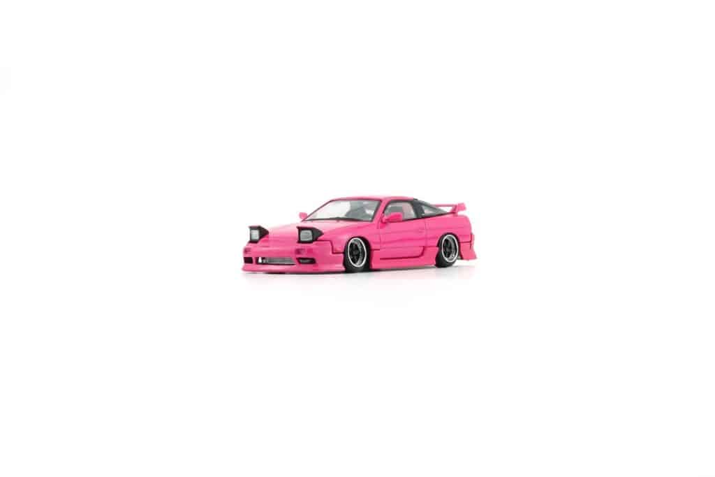 BM Creations 1:64 BMC Nissan 180SX PRS13 Metallic Pink 64B0307