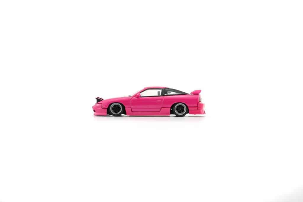 BM Creations 1:64 BMC Nissan 180SX PRS13 Metallic Pink 64B0307