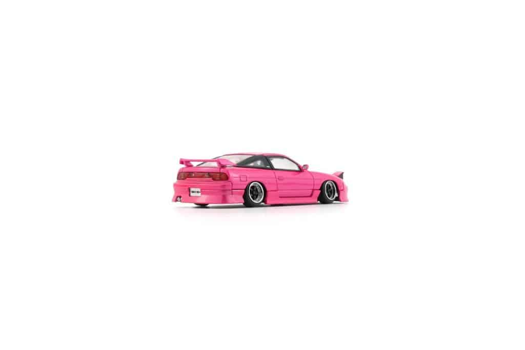 BM Creations 1:64 BMC Nissan 180SX PRS13 Metallic Pink 64B0307