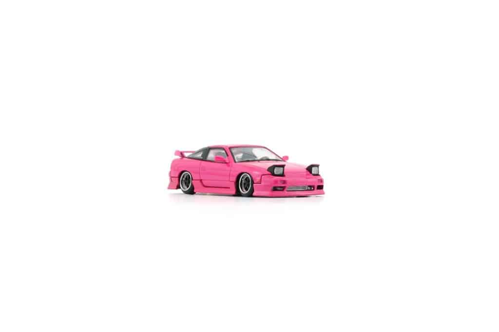 BM Creations 1:64 BMC Nissan 180SX PRS13 Metallic Pink 64B0307