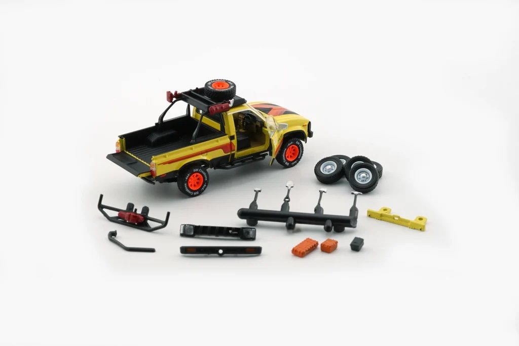 BMC Toyota Hilux 1980 N60 N70 Series Yellow w/Acc 64B0385