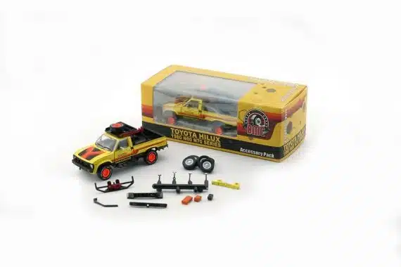 BMC Toyota Hilux 1980 N60 N70 Series Yellow w/Acc 64B0385
