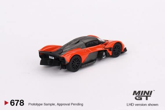 MINI GT No.678 Aston Martin Valkyrie Maximum Orange MGT00678