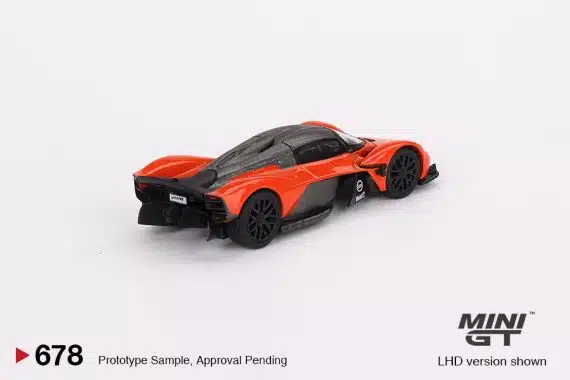 MINI GT No.678 Aston Martin Valkyrie Maximum Orange MGT00678