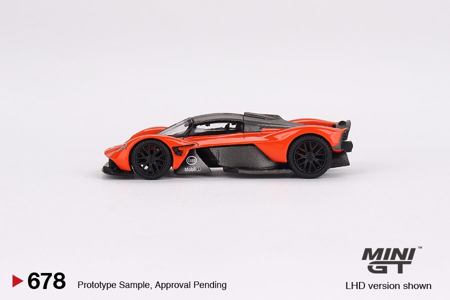 MINI GT No.678 Aston Martin Valkyrie Maximum Orange MGT00678