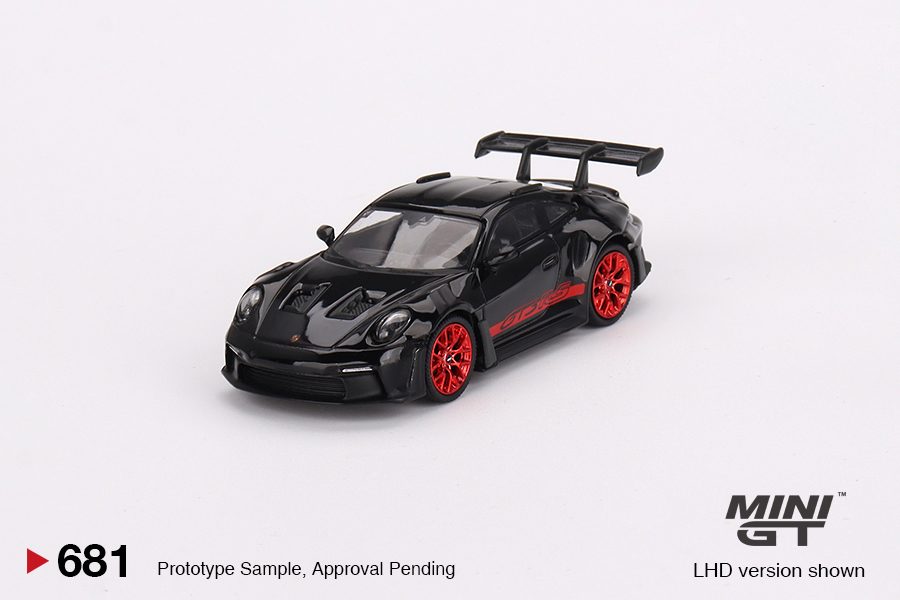 Porsche 911 (992) GT3 RS Black with Pyro Red MGT00681