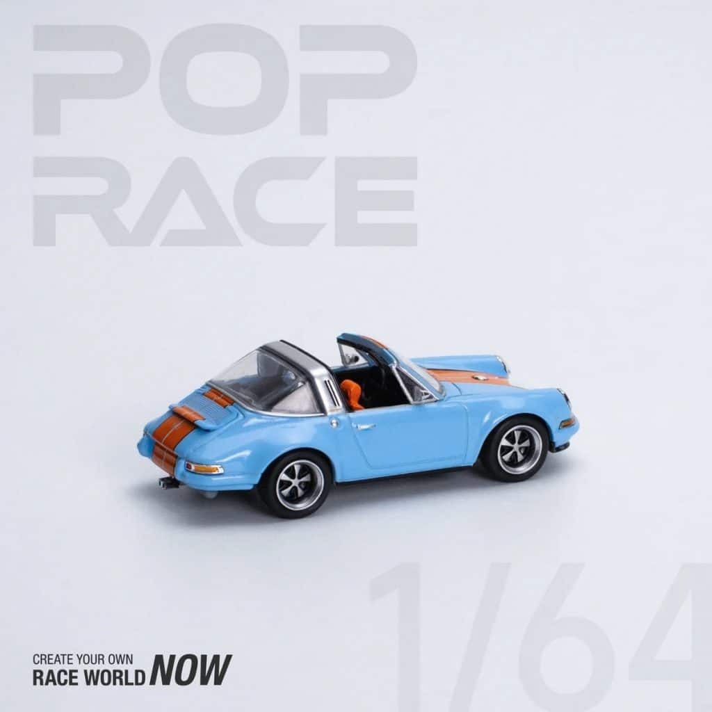 POP RACE 1:64 Singer Targa - Gulf PR640078