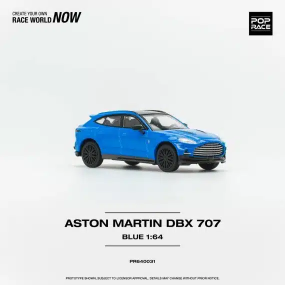 POP RACE 1:64 Aston Martin DBX 707 - Blue PR640031