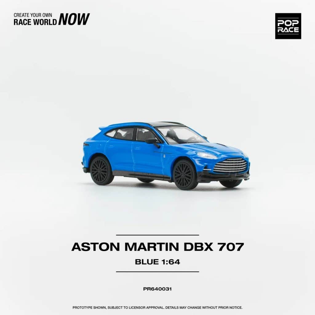 POP RACE 1:64 Aston Martin DBX 707 - Blue PR640031