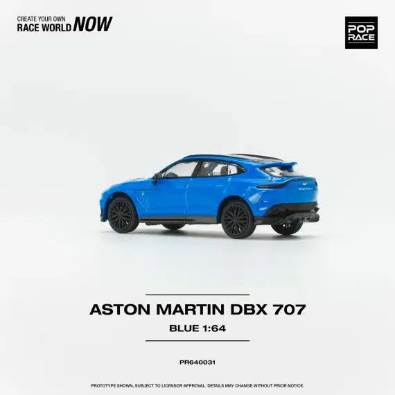 POP RACE 1:64 Aston Martin DBX 707 - Blue PR640031