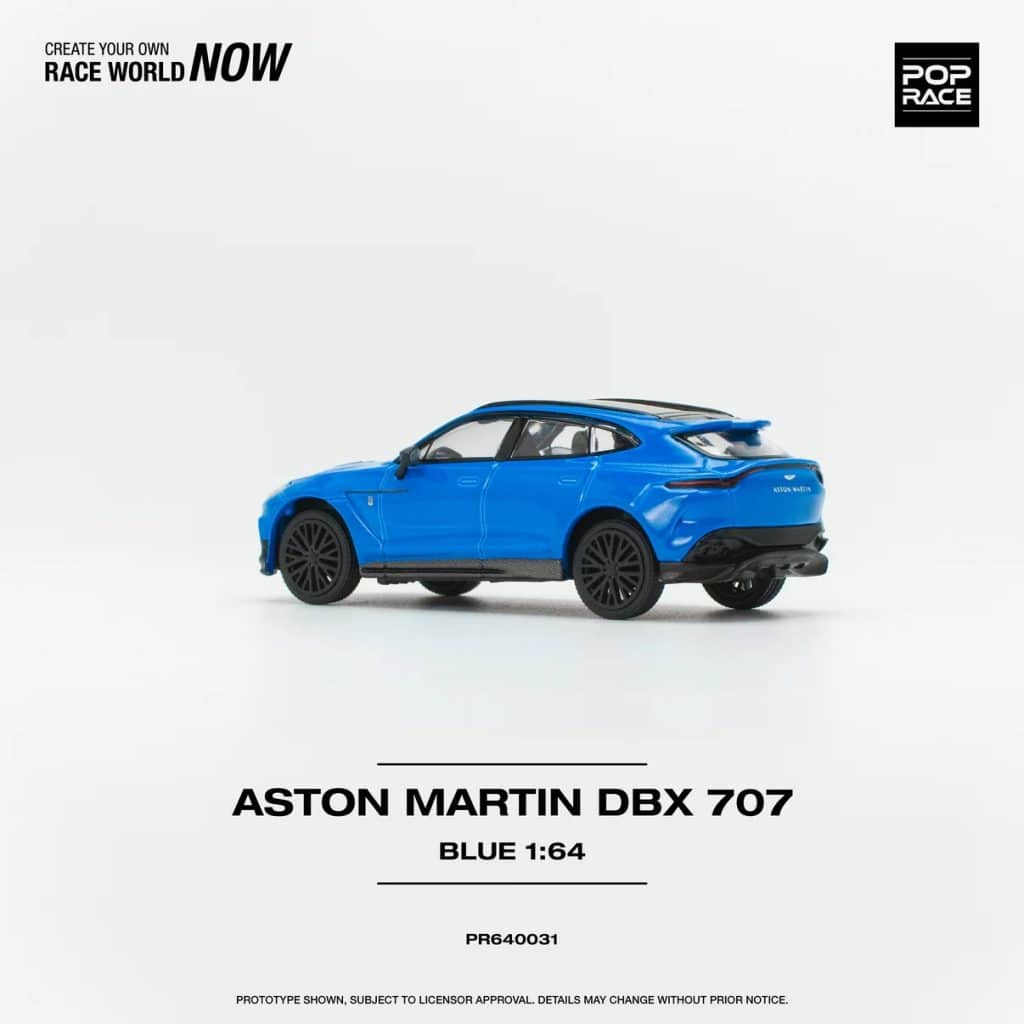 POP RACE 1:64 Aston Martin DBX 707 - Blue PR640031