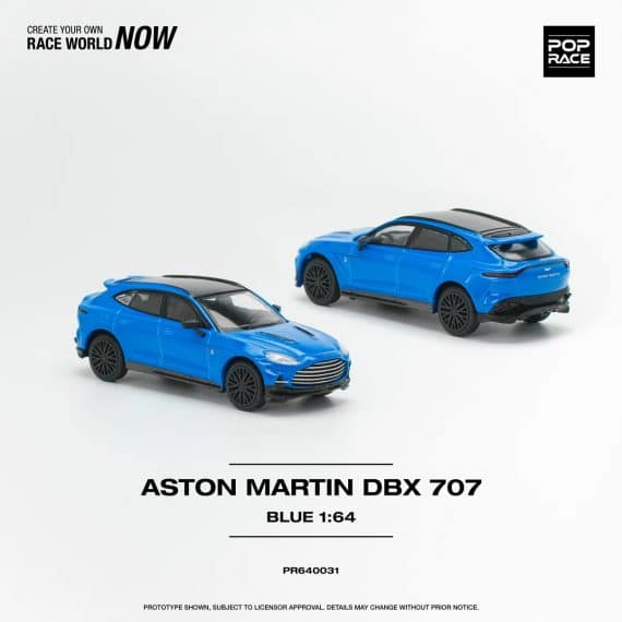 POP RACE 1:64 Aston Martin DBX 707 - Blue PR640031
