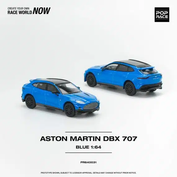 POP RACE 1:64 Aston Martin DBX 707 - Blue PR640031