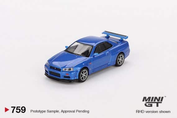 Nissan Skyline GT-R (R34) V-Spec Bayside Blue