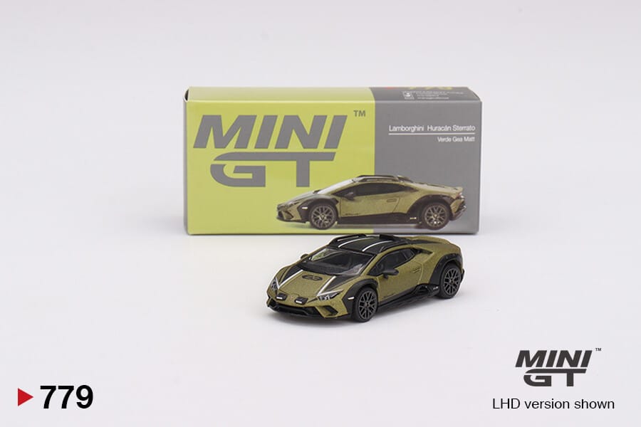 MINI GT No.779 Lamborghini Huracán Sterrato Verde Gea Matt MGT00779