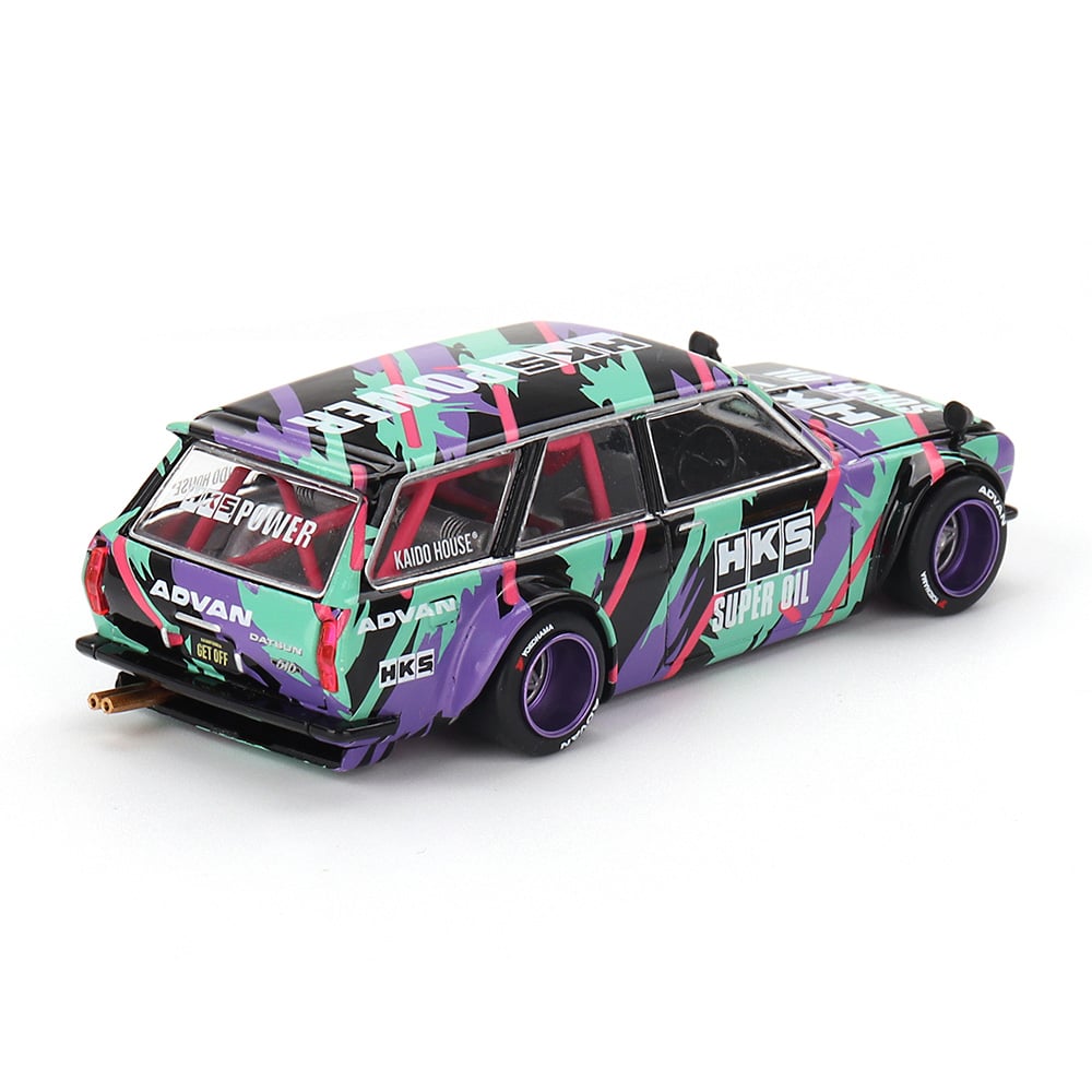 MINI GT No.144 Datsun KAIDO 510 Wagon HKS V1 KHMG144