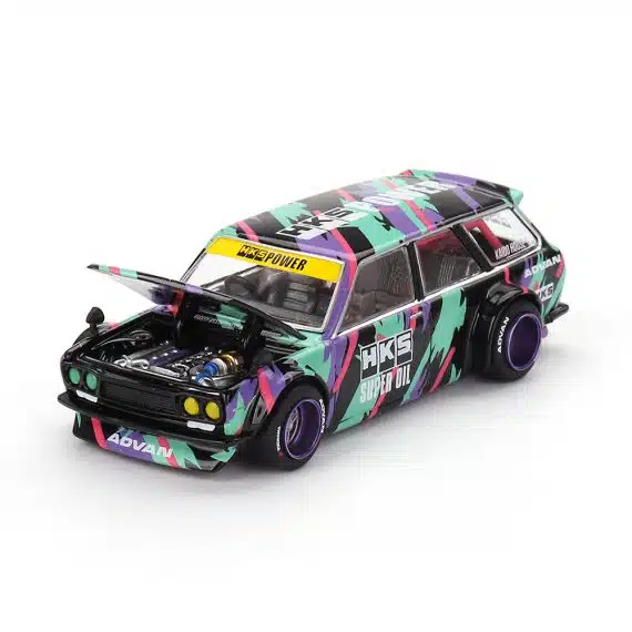 MINI GT No.144 Datsun KAIDO 510 Wagon HKS V1 KHMG144