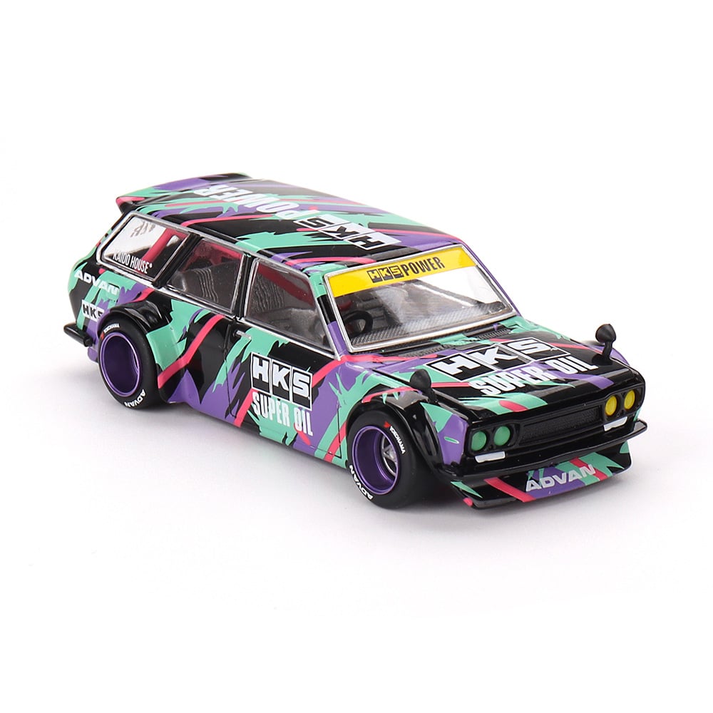 MINI GT No.144 Datsun KAIDO 510 Wagon HKS V1 KHMG144