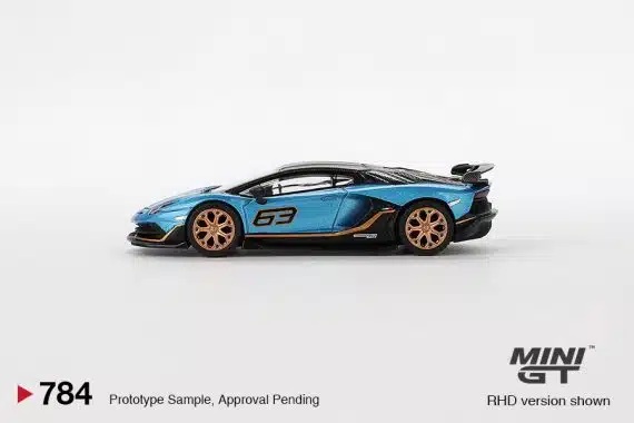 Lamborghini Aventador SVJ 63 Blu Aegir