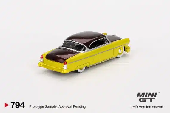 Lincoln Capri Hot Rod 1954 Lime Yellow