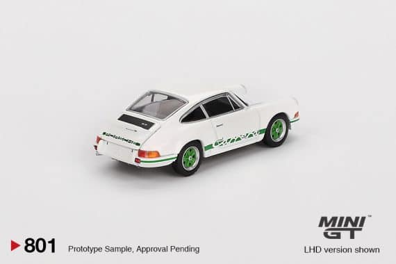 Porsche 911 Carrera RS 2.7 Grand Prix White with Green Livery