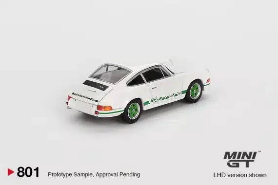 Porsche 911 Carrera RS 2.7 Grand Prix White with Green Livery