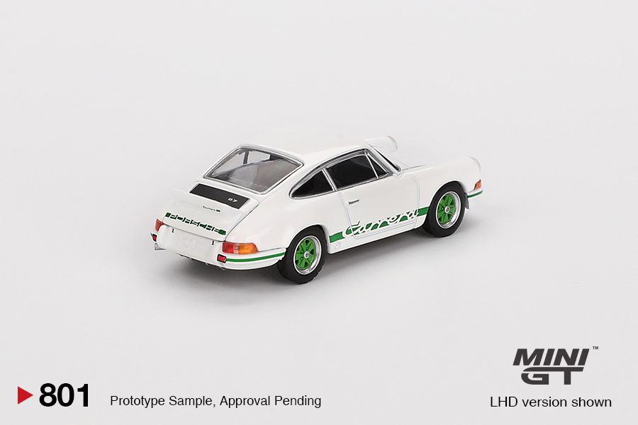 Porsche 911 Carrera RS 2.7 Grand Prix White with Green Livery