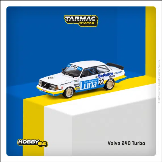 Volvo 240 Turbo ETCC Zolder 1984 Winner Ulf Granberg