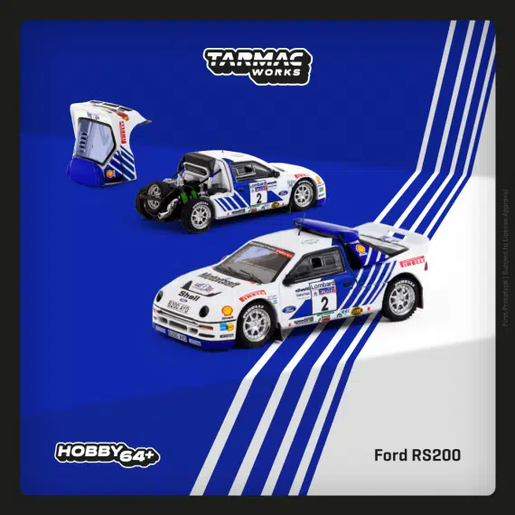 Ford RS200 Lombard RAC Rally 1986 Stig Blomqvist