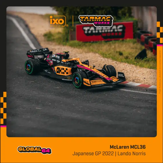 McLaren MCL36 Japanese Grand Prix 2022 Lando Norris