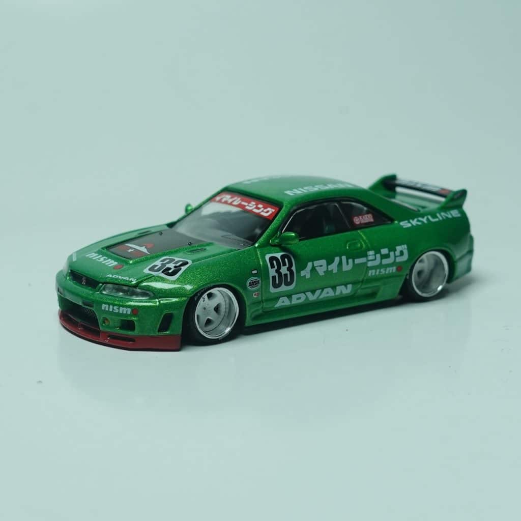 MINI GT No.150 Nissan Skyline GT-R (R33) Imai Racing V1 KHMG150