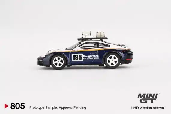Porsche 911 Dakar Rallye Design Package White/Gentian Blue Metallic MGT00805